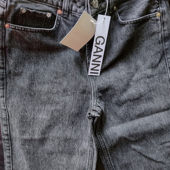 Ganni Phantom Jeans Pants Size 26 New - Picture 4 of 10